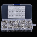 720pcs M3 4/6/8/10/12 Alloy Steel Flat Head Hex Socket Screws with Box