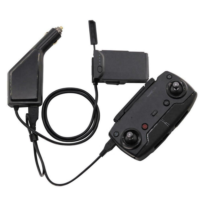 2 Way Intelligent Car USB Battery Remote Control Charger for DJI Mavic Air