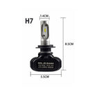 Car LED Headlight Bulb kit H7 6500K IP65 Auto lamp fog LED Bulb