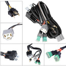 Double High and Low Beam Vehicle Relay Harness H4 9003 with Insulated Ceram