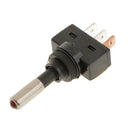 2 Pieces Car Boat 12V 20A Yellow & Red LED Rocker Toggle 3Pin SPST Switch
