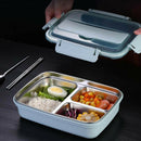 Stainless Steel Lunch Boxes Bento Box With spoon and chopsticks