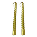 6x Twisted Spiral Taper Wax Candle for Christmas Wedding Holiday Party Decor
