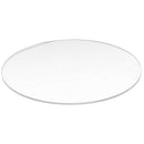 Transparent 3mm thick Mirror Acrylic round Disc DiÃ¡metro:80mm