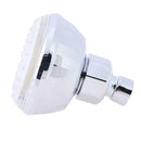 New Round 7 Colors Changing LED Shower Head Temperature Sensor Top Spray