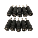 10 Pack Male to Female Terminal Charging Connector Head, DC Power Male Female