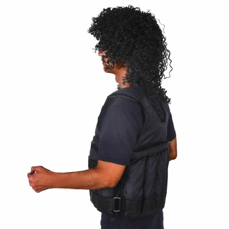 Weighted Vest 110lbs Adjustable Weights Jacket Breathable Shockproof