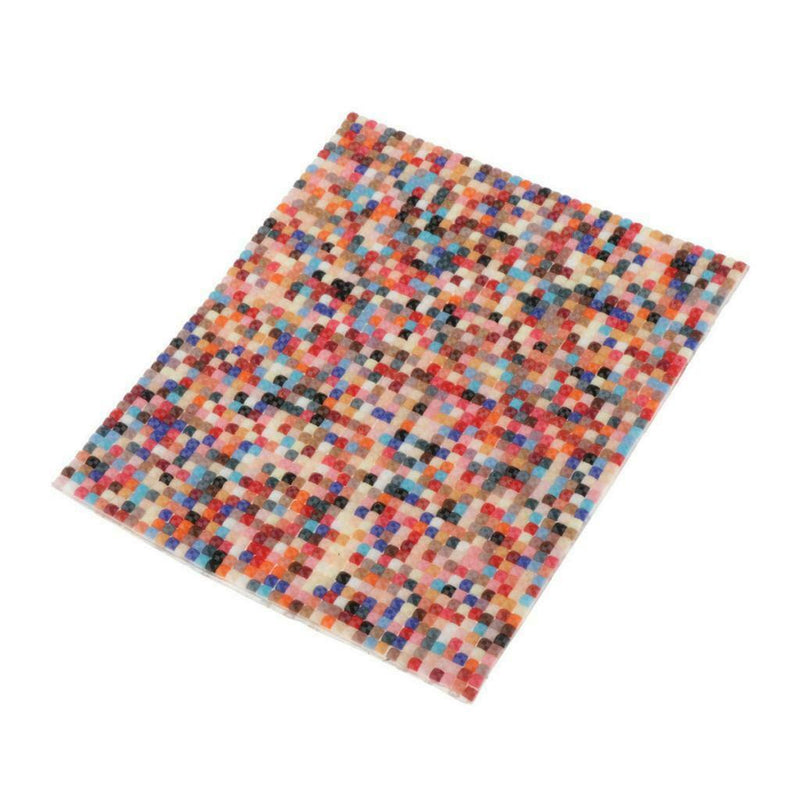 1/12 Handmade Miniatures Mosaic Rug Carpet Floor Covering Tile Wallpaper,