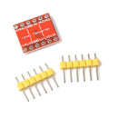 4 channel logic high conversion bidirectional shifter module 3.3 V - 5 V S2M4