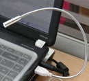 New USB LED Gooseneck Table Lamp Laptop Keyboard/Bendable Night Light
