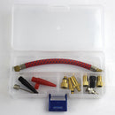 Pump Adapter Kit 11 Pcs Needle Valve Connector Foot Ball Airbed Tyre Bike