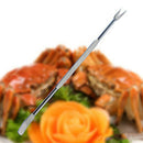 Seafood Tools Set Including 7 Forks and 6 Lobster Crab Crackers Nut Clip Nu