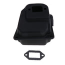Muffler Exhaust with Gasket Fit For STIHL 038 380 MS380 MS381 038AV Chainsaw