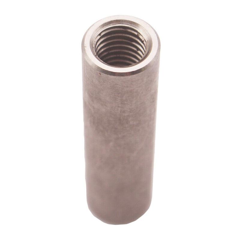 M8x40mm 1.25mm Threaded Rod Stud Round Connector Nut Stainless Steel