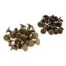 40 Sets Chicago Screws 8mm   Spot Leather Nail Rivet Button Studs