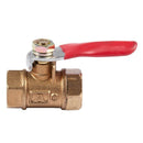 Pneumatic Fitting 1/4" Diameter Female Thread Brass Full Port Ball Valve