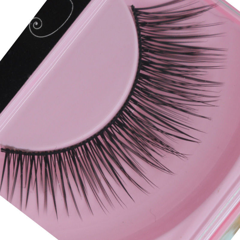 1Pair Natural Sparse Cross Eye Lashes Extension Makeup Long False-Eyelashes HOT