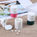 4 in 1 Pill medicine crusher grinder splitter tablet divider cutter storage Cy