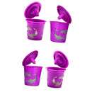 4x Reusable Coffee Capsule Cup Refillable Filter Pod for Keurig 2.0 1.0