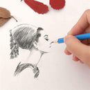 36pc Art Drawing Set Canvas Wrap Artist Sketch Paint Uniform Color Bag Pencil