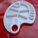 1pc 17 Grid fish shape Watercolor Plastic Painting Tray Paint Mixing Palette JR