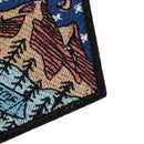 camp life embroidered patch outdoor camping badge applique sew on pat