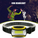 3 Modes Waterproof Outdoor Camping Headlight Portable Mini COB LED Headlamp A