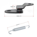 Motorcycle Exhaust Mounting Bracket Kit with Spring&Washer for Yamaha 87-06