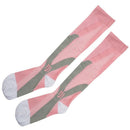 Compression Socks Sports Men Women Calf Shin Leg Running pink L/XL