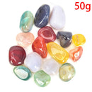 50G Natural Palm stones Tumbled stone Crystal Reiki Quartz Healing Chakra  Z