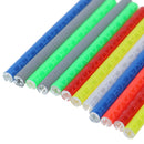 12Pcs Bicycle Wheel Rim Spoke Clip Tube Safety Warning Light Strip Reflector 3C
