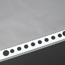 Pack of 200 A5 Clear Punched Pockets - Plastic Poly Folders