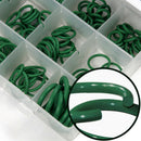 270 pcs/Set 18 Sizes Car Kit Air Conditioning A/C Repair HNBR O-Ring Seal Green
