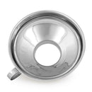 Stainless Steel Wide Mouth Funnel Kimchi Jam Filling Canning Hopper Filter