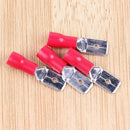 280pcs Crimp Spade Terminal Insulated Electrical Wire Connector Kit Set