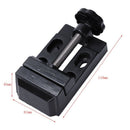 55mm Aluminum Craft Hobby Bench Table Clamp Vice Tool Black