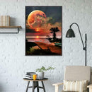 5D DIY Full Drill Diamond Painting Sunset Glow Cross Stitch Embroidery Kit