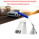 Stainless Carburetor Carb Cleaning Jet Cleaner Kit Tool Set For Motorcycle ATV