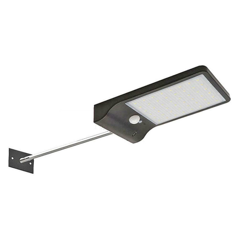 48LED Outdoor Solar Wall Light with Pole IP65 Waterproof Motion Sensor Lamp