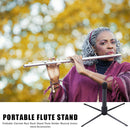 Flute Stand Portable Foldable Clarinet Holder Rest Rack Musical Instrument Parts