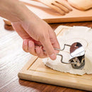 Stainless Steel Dough Press Cutting Cookie Pastry Cooking Tool Dumpling Maker