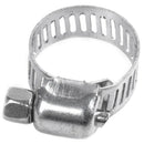 25 Pcs Stainless Steel Band Worm Gear Hose Clamp 13-19mm