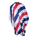 Professional Hair Salon Cape with Snap Closure - 120x145cm (47 x 57inch) -