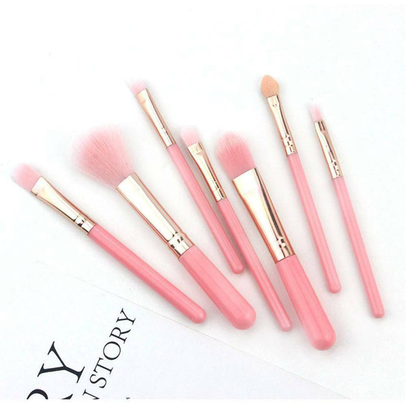 7x Makeup Brushes Set Face Cosmetic Eye Shadow Blush Brush Make Up Tool