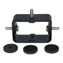 Three-Position Bracket Mobile Phone Holder Camera Clamps Easy to Use Black
