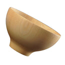 Solid Wooden Rice Soup Dinnerware Bowl Snacks Salad Bowl Kids Tableware