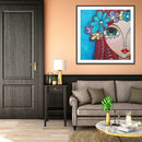 5D DIY Special Shaped Diamond Painting Girl Cross Stitch Mosaic Kits Decor
