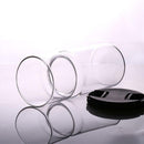 4 pieces Clear Glass Hydroponic Vase Flower Plant Pot Terrarium Container