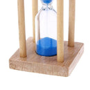Desktop Wood Frame Glass Hourglass Kid Brush Teeth Sand Timer Gifts Toys