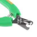 2PCS Pet Dog Cat Alloy Nail Clipper Trimmer for Small Animals Lock Green S